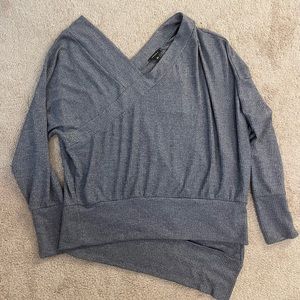 NWT Asymmetrical Blue Blouse Stella & Dot